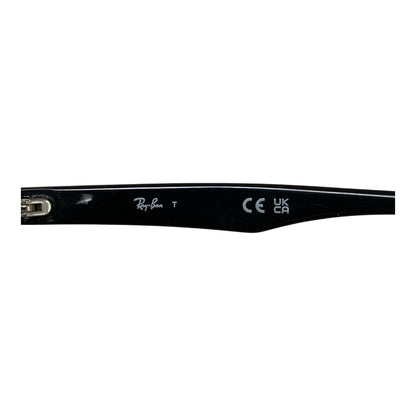 レイバン RB5345-D メガネ ブラック セルフレーム フルリム スクエア IT1TCS3HHY7W