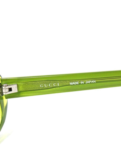 グッチ GG9062J メガネ グリーン/パープル ロゴマーク入 IT91QTNUWILC