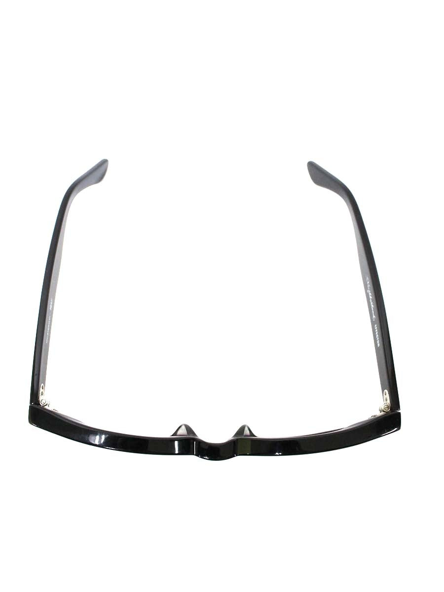 ネイバーフッド TRAMP トランプ メガネ ブラック エフェクター コラボ セルフレーム スクエア ITG3ZQW6OMZ3