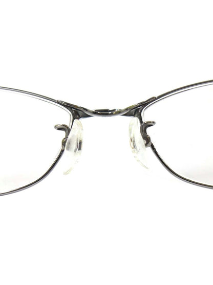 フォーナインズ S-620T メガネ メタルシルバー/ライトブラウン メタルフレーム フルリム スクエア ITKFOHS7WFFU