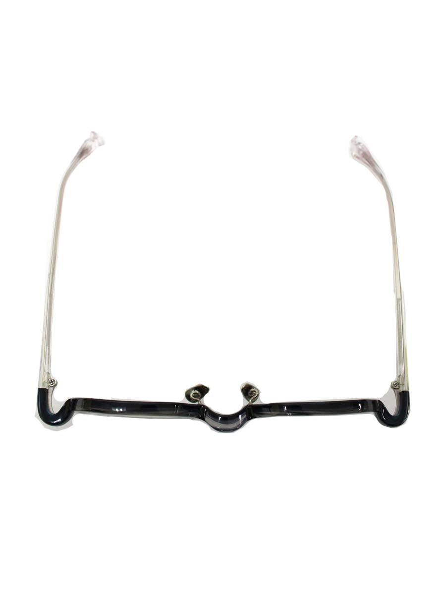 ファクトリー900 FACTORY900 × VioRou Mic メガネ クリアブルー/グレーグラデーション セルフレーム フルリム ボストン col.1011 ITBEXGXGNF9W