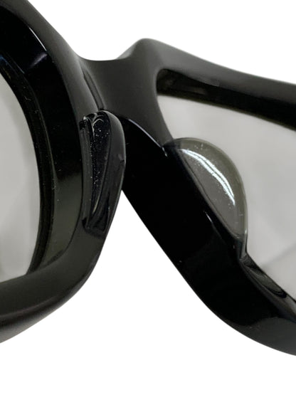 エフェクター 松田優作コラボレーションモデル YUSAKUⅡ サングラス ブラック セルフレーム フルリム スクエア ITCGRXLM944Y