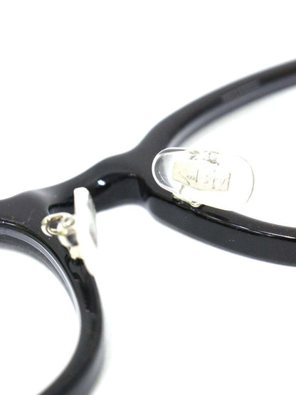 金子眼鏡 KC-94 メガネ ブラック CELLULOIDシリーズ フルリム ウェリントン IT1LEYQ3IN48