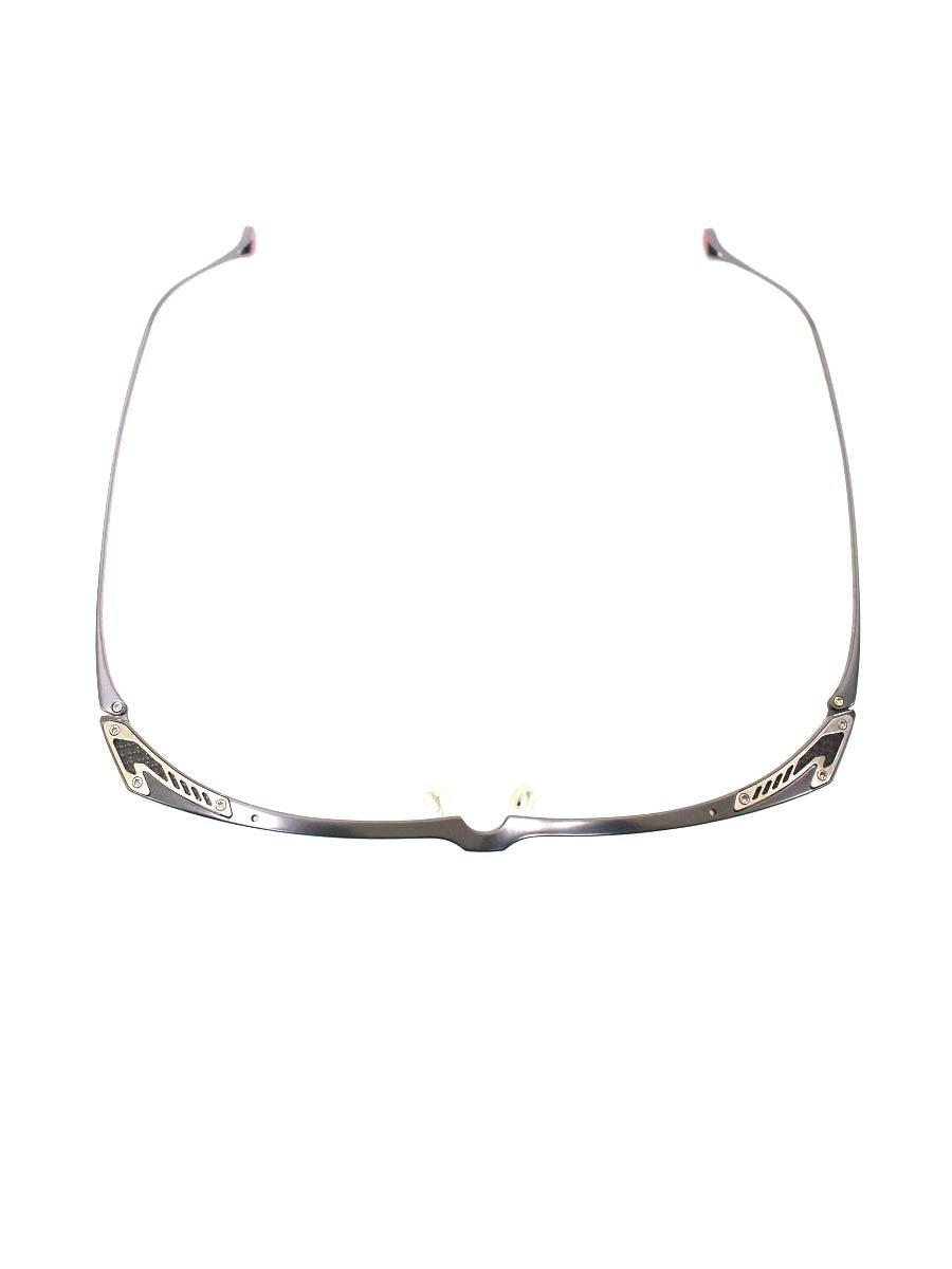 ケン・オクヤマ アイズ KO-113 メガネ メタルシルバー メタルフレーム ハーフリム カールトンタイプ IT0WCLTEFMUS