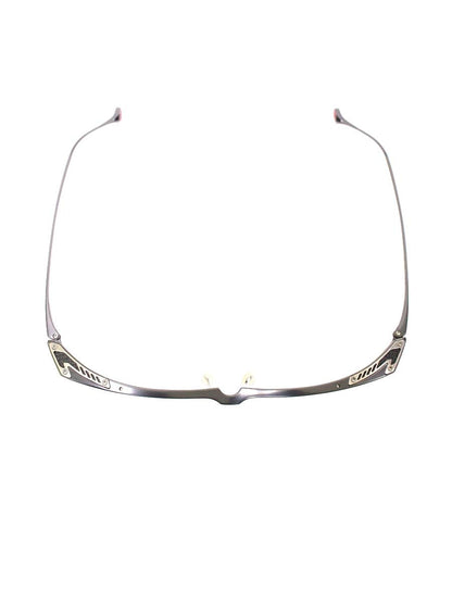 ケン・オクヤマ アイズ KO-113 メガネ メタルシルバー メタルフレーム ハーフリム カールトンタイプ IT0WCLTEFMUS