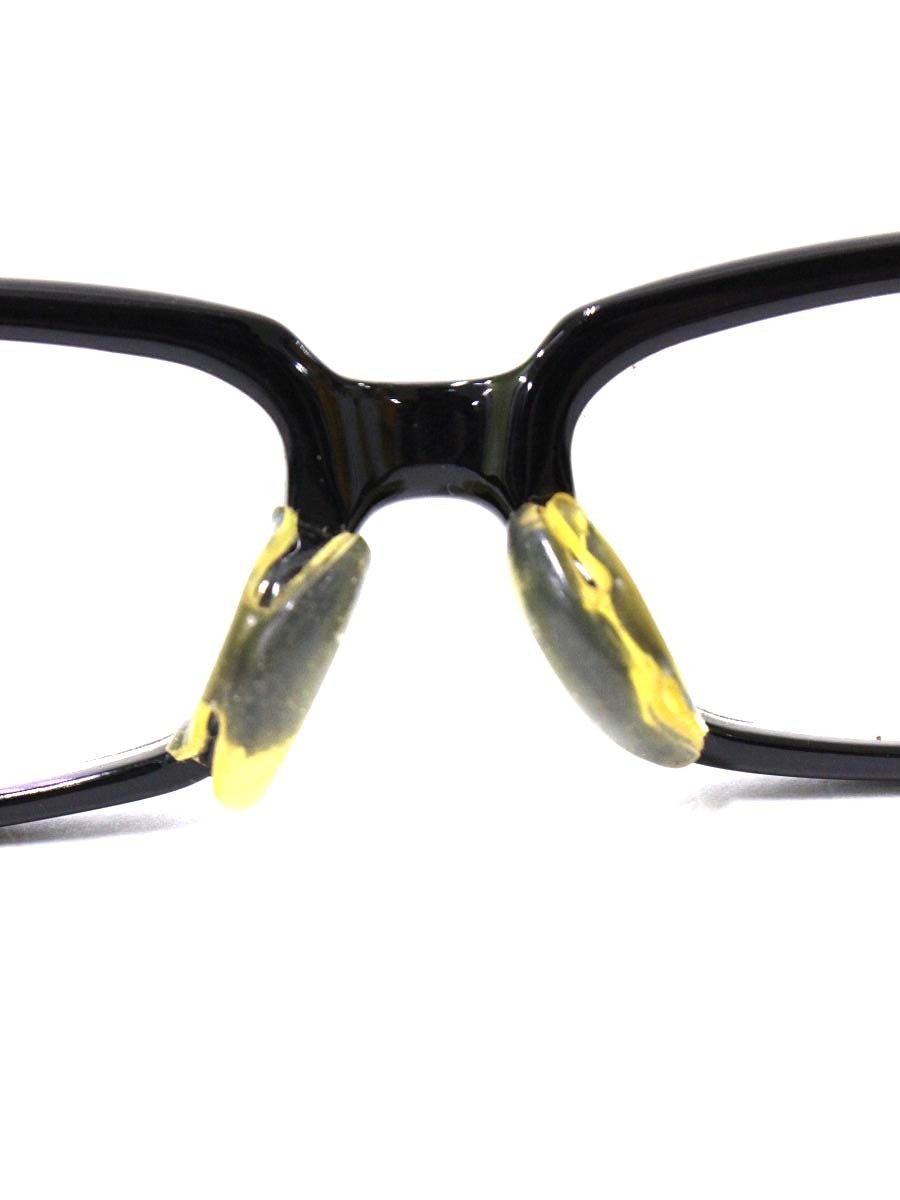 泰八郎謹製 T-114 メガネ ブラック セルフレーム フルリム スクエア ITT92VNHJTTE