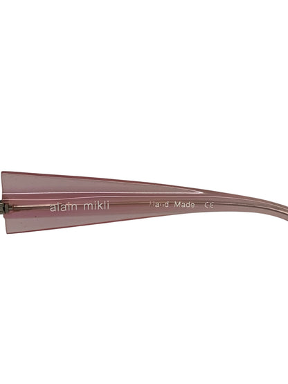 アランミクリ A0487 29 U8 サングラス ピンク セルフレーム フルリム スクエア ITYF4FGKH99G