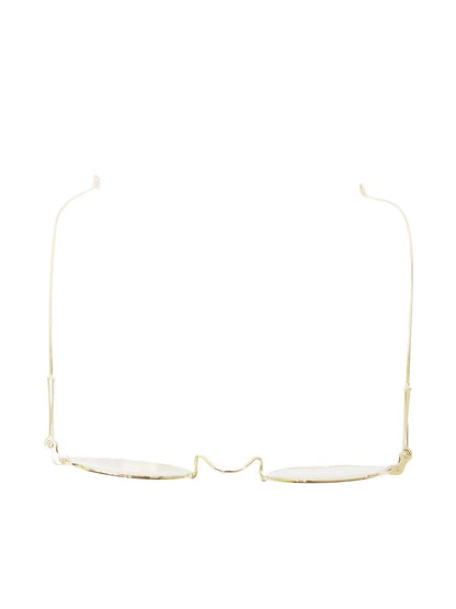 ルノア M2 mod.02 メガネ ゴールド メタルフレーム フルリム オクタゴンシェイプ ITA7T1ILDB3Y