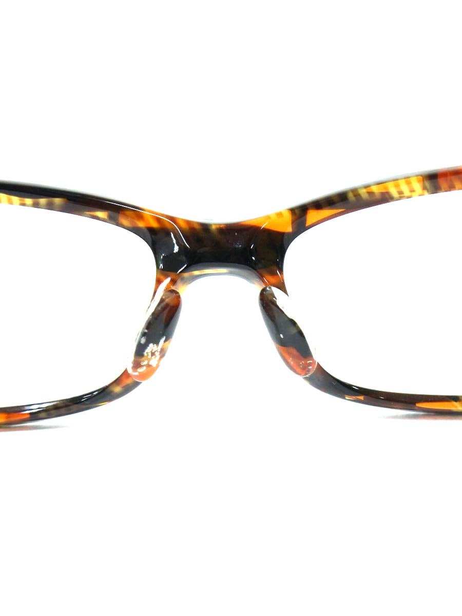 アランミクリ AL0322 B06G メガネ ブラウン/オレンジ 限定カラー セルフレーム フルリム スクエア ITC1404HJJLQ