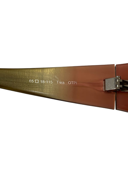 オリバーピープルズ Tara サングラス ブラウン ビッグシェイプ ITSRR5V57M4C