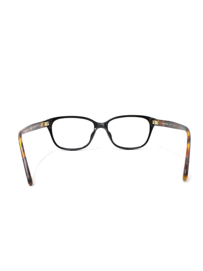コーチ HC6103 メガネ ブラック/ブラウン セルフレーム フルリム ウェリントン ITPG9E7FQVHC