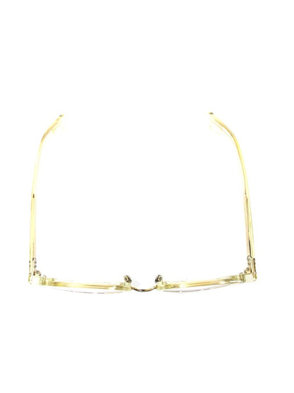 アイヴァン7285 645 メガネ ゴールド/クリアベージュ セルフレーム ITPIJLBZ3JJQ