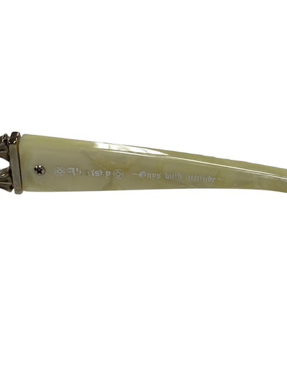 ロズヴィー 眼鏡 ホワイト サングラス シルバー925 クロス ITY8OHYS9XTK