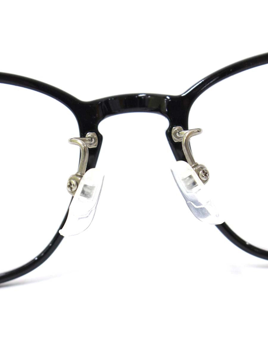 シャルマン アクアリバティ AQ22514 メガネ ブラック/アンティークゴールド チタン ウェリントン ITGA1RW5P8I0