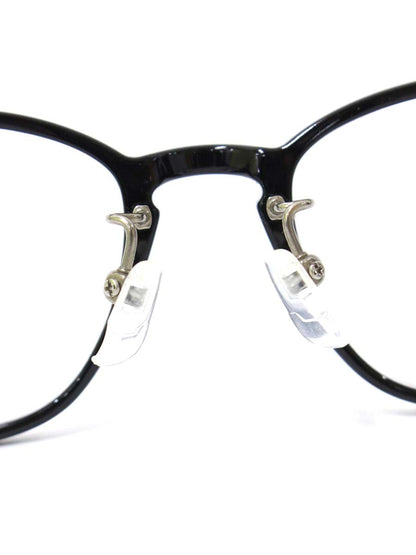 シャルマン アクアリバティ AQ22514 メガネ ブラック/アンティークゴールド チタン ウェリントン ITGA1RW5P8I0