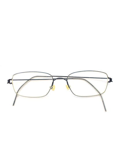 リンドバーグ MARC U9 Air Titanium Rim メガネ ネイビー メタルフレーム スクエア IT08YKEENSM4