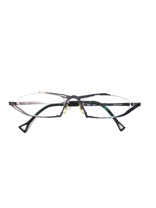テオ eye-witness MD 189 メガネ メタルグレー ヴィンテージ メタルフレーム IT7NB03AEILW