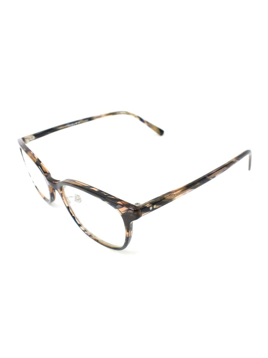井戸多美男 T466 メガネ ブラウン セルフレーム スクエア ITZVMWARSD7K