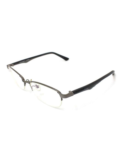 ポリス VPL753J メガネ ブラック/ガンメタル コンビフレーム ハーフリム（ナイロール）スクエア ITRT4F2RRDVU