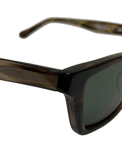 エフェクター slam スラム メガネ ブラウン セルフレーム スクエア べっ甲柄 ITAEVOCU3V60