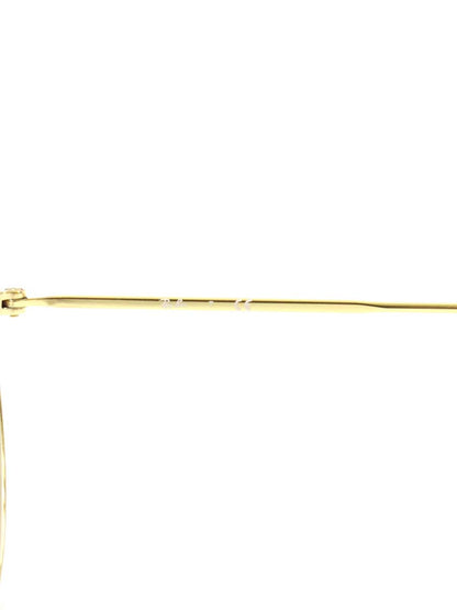 レイバン RB3447V メガネ ゴールド/ブラウン ラウンド メタル オプティクス ITVGRBAVDRZ1