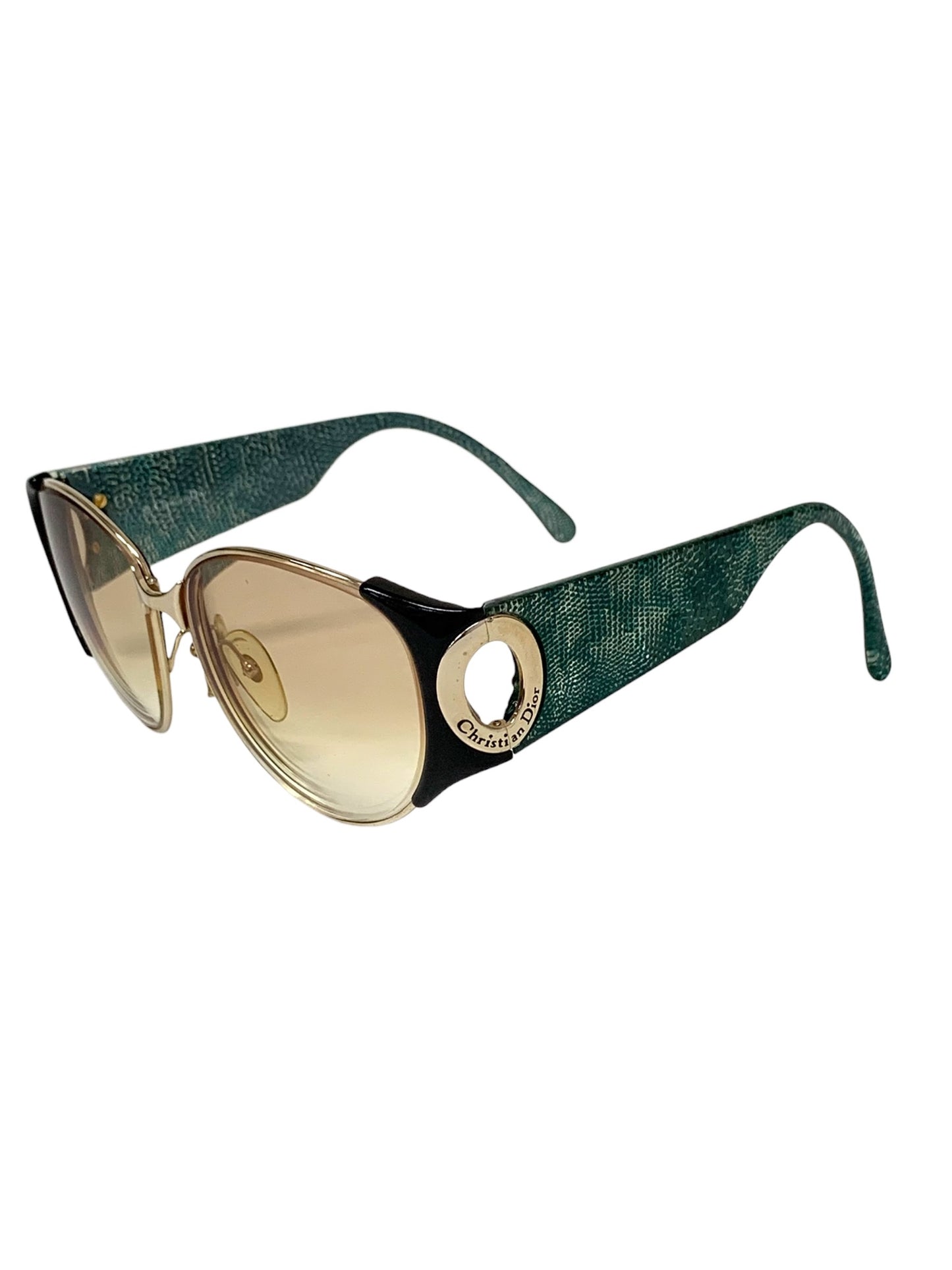 クリスチャンディオール 2760 サングラス ゴールド コンビフレーム ボストン ITNJ92MD3JMS