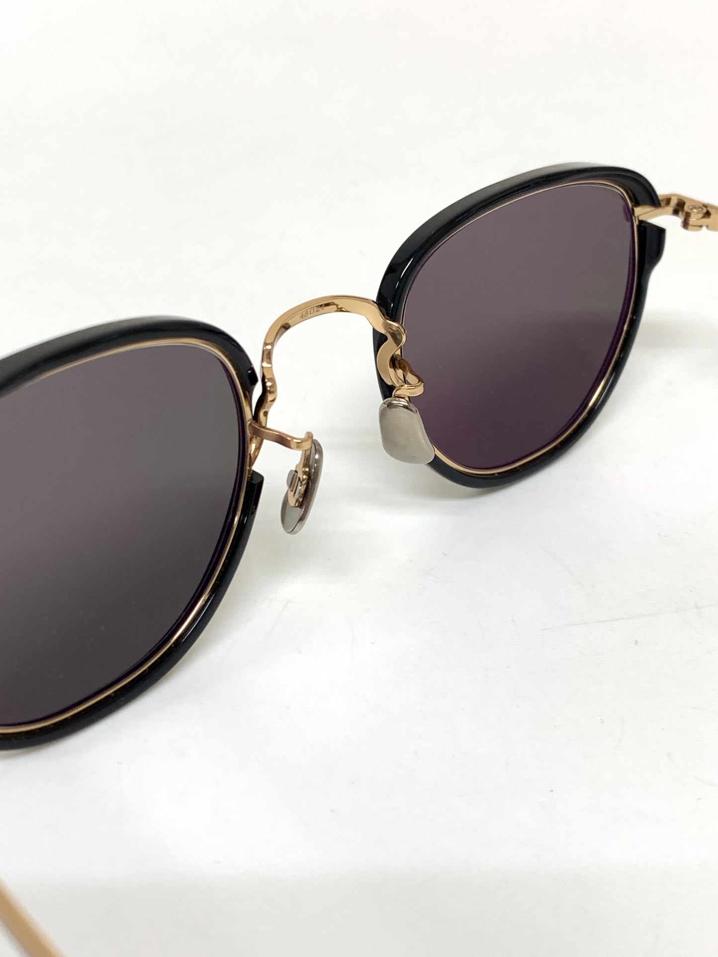 アイヴァン7285 797 メガネ サングラス ゴールド チタニウム コンビフレーム フルリム ペンタゴン IT4CGU1AD216