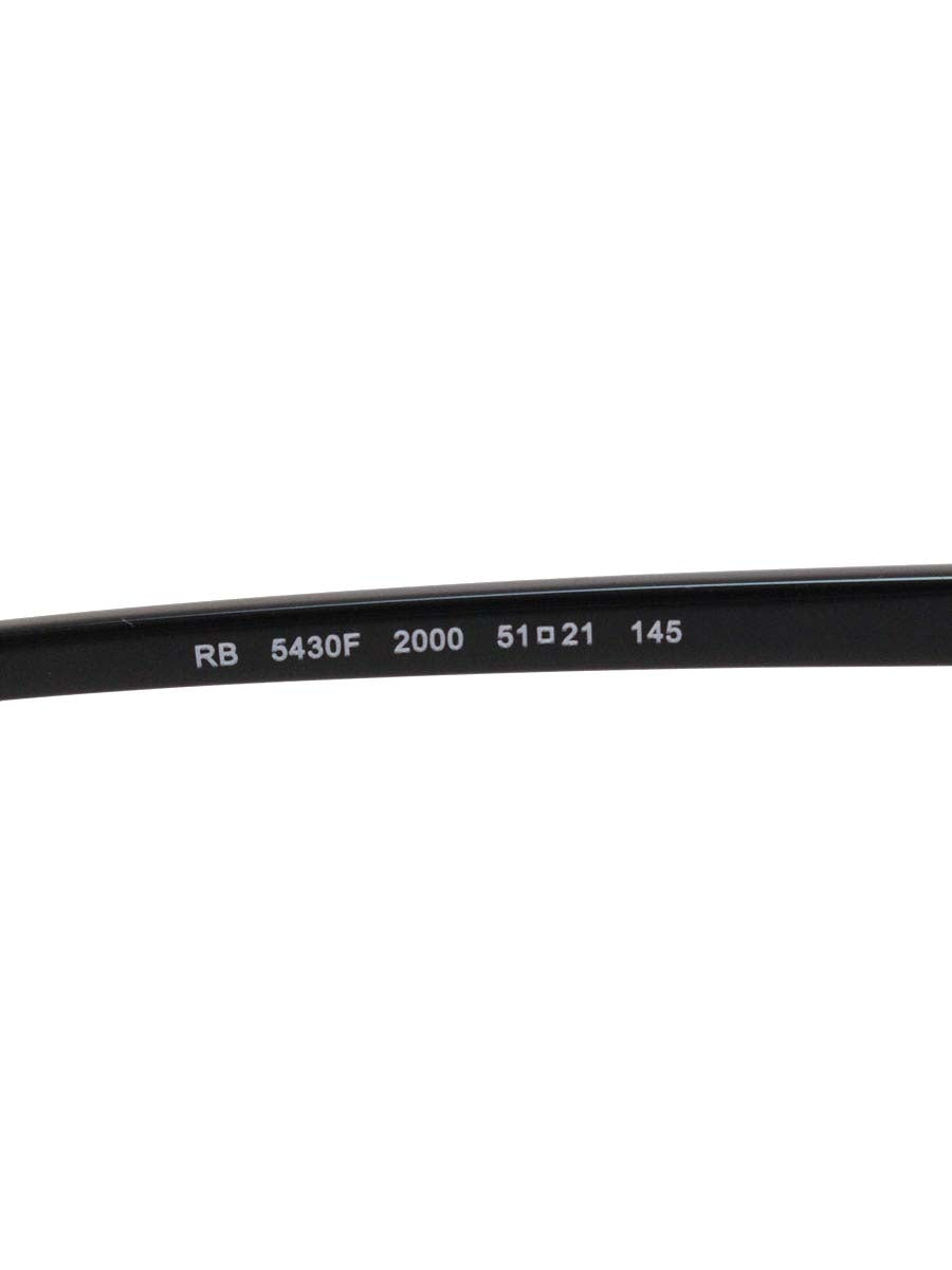 レイバン BERNARD バーナード RB5430F メガネ ブラック ボストン セルフレーム アジアンフィット IT7VGVKGY25O