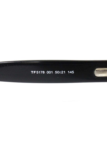 トムフォード TF5178 眼鏡 ブラック セルフレーム フルリム ウェリントン IT3OUUN8Z9F4