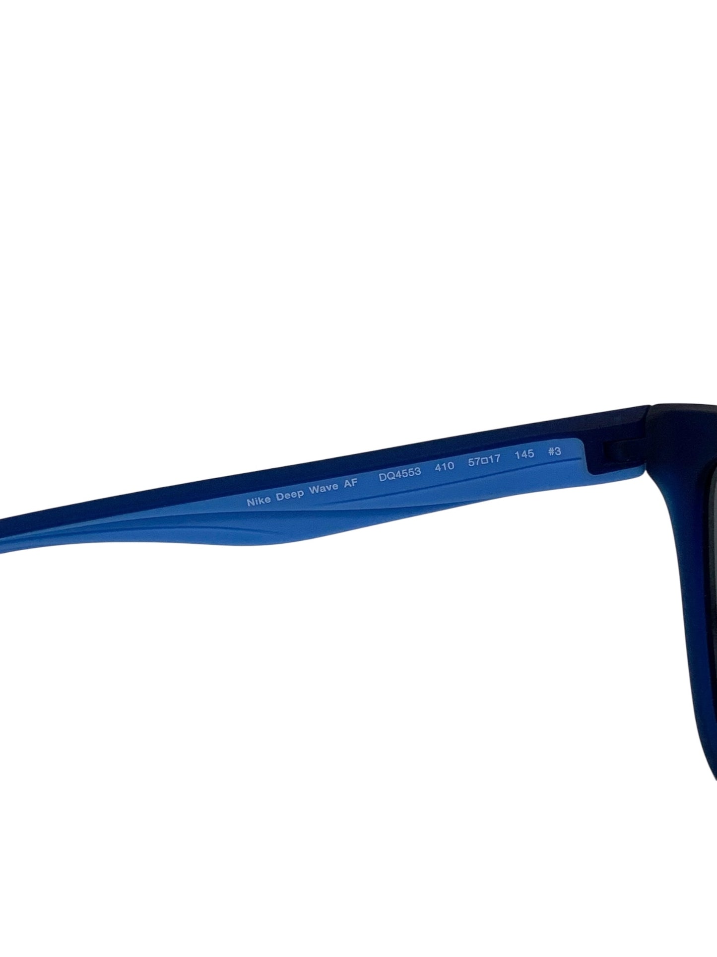 ナイキ DEEP WAVE AF DQ4553 サングラス ブルー セルフレーム フルリム ウェリントン IT8H8FSCNB2O