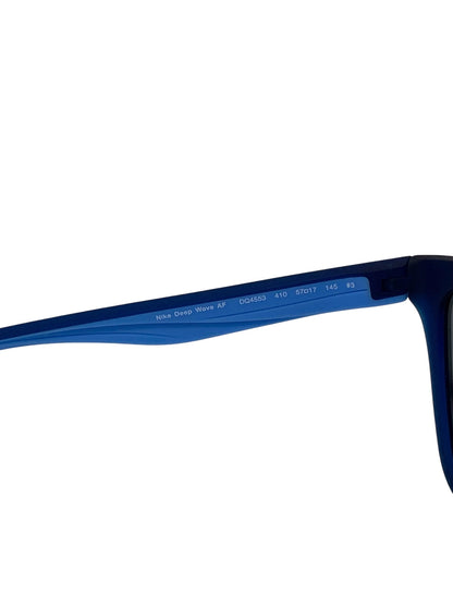 ナイキ DEEP WAVE AF DQ4553 サングラス ブルー セルフレーム フルリム ウェリントン IT8H8FSCNB2O
