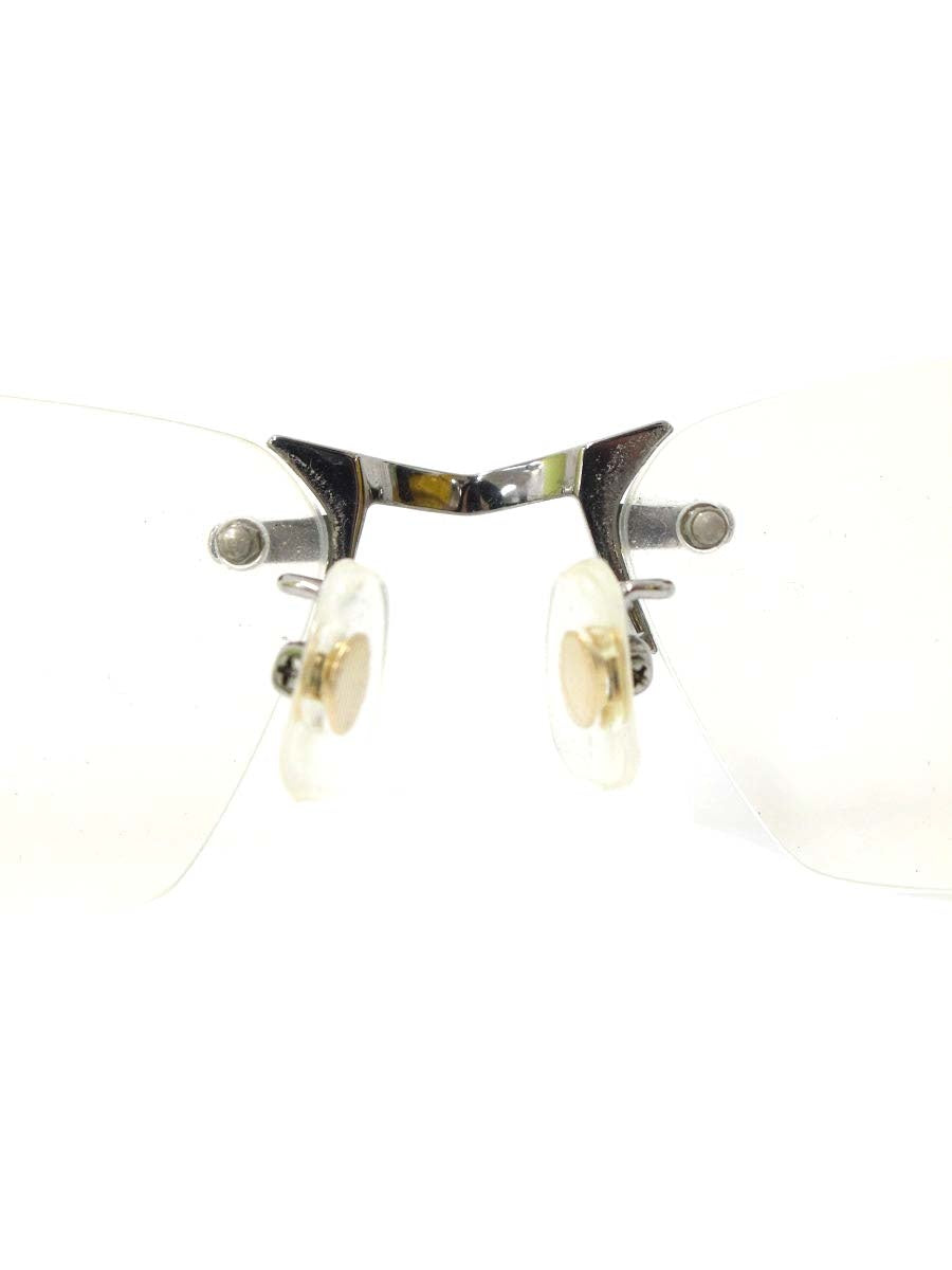 マサキマツシマ MF-1266 メガネ シルバー コンビフレーム リムレス（フチなし）スクエア ITOO1HWPVLO4