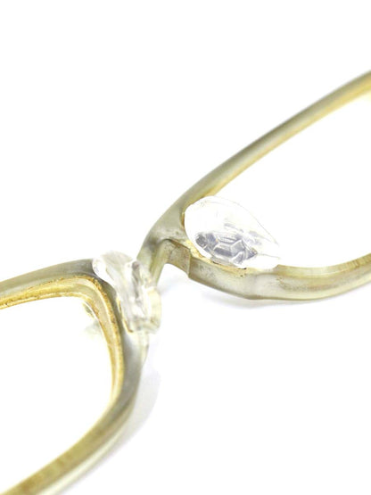 フォーナインズ NPM-03 メガネ オリーブグリーン コンビフレーム フルリム スクエア ITH1ZGR78ZAG