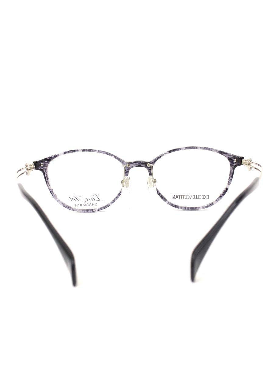 ラインアートシャルマン ARIA アリア XL1671 メガネ クリアブラック/シルバー コンビフレーム ボストン ITE11B5CVZGG