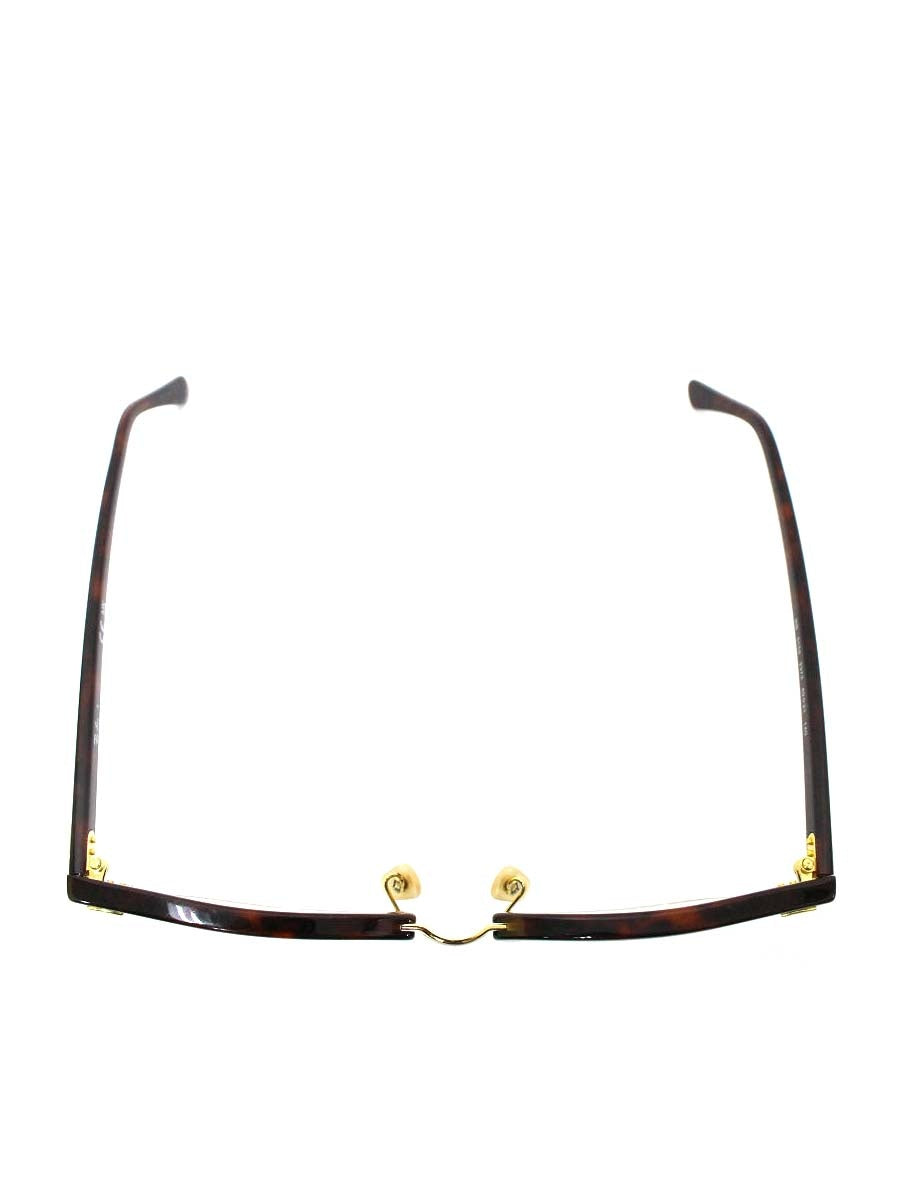 レイバン RB5154 メガネ ブラウン/ゴールド コンビフレーム フルリム ウェリントン ITEQMLHBCYPW