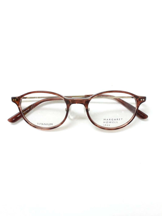 マーガレットハウエル MPC104 メガネ ブラウン コンビフレーム フルリム ボストン ITZV09X2QV86