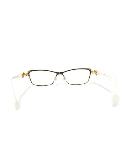 サムライ翔 ビジネスライン 智 SS-T29 LTD メガネ ホワイト 限定カラー メタルフレーム フルリム スクエア ITPPPESH5AXA