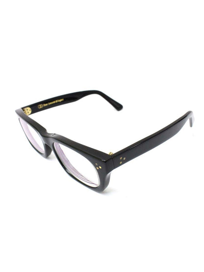 オリバーゴールドスミス VICE CONSUL-s メガネ ブラック/ゴールド セルフレーム フルリム ウェリントン IT6CJN3I7XY8