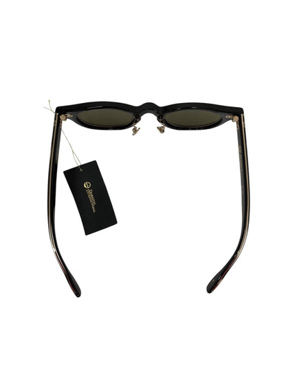 ドメスティックインターナショナル DI-1010S サングラス ブラック セルフレーム フルリム ウェリントンシェイプ ITOORGD5679K