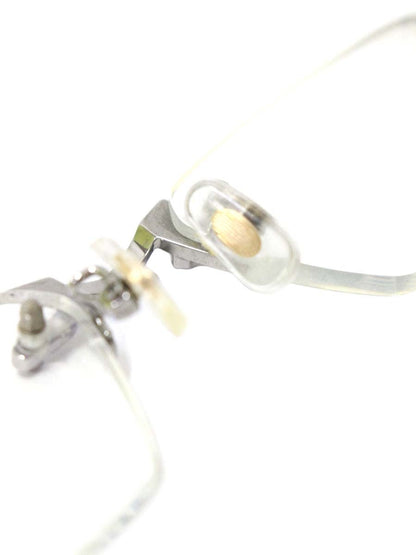 マサキマツシマ MF-1266 メガネ シルバー コンビフレーム リムレス（フチなし）スクエア ITOO1HWPVLO4