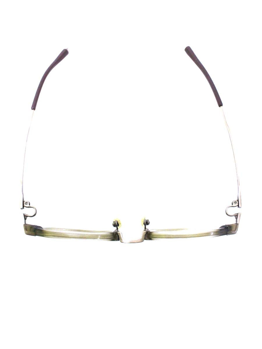 フォーナインズ M-38 メガネ ブラウン プラスチック チタン コンビフレーム フルリム ボストン IT2EPVOICXTC