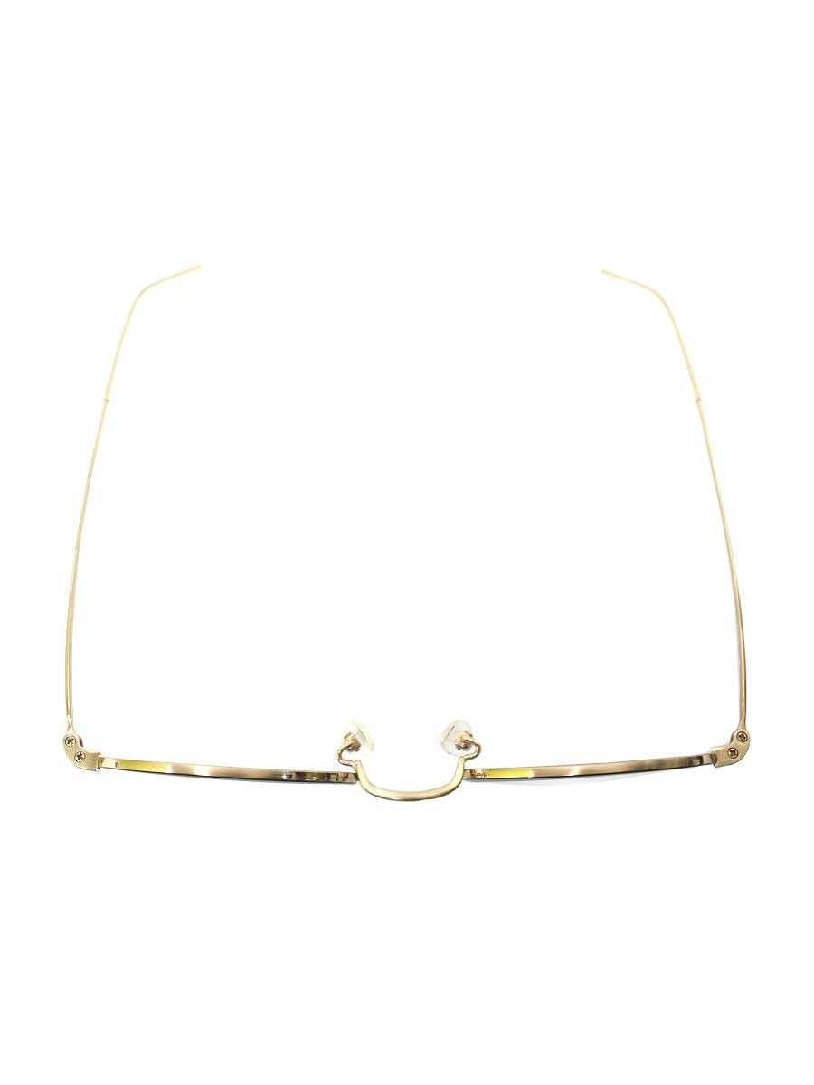 プロポ ROSA メガネ ブラウン/ゴールド メタルフレーム フルリム オーバル ITXWG542DC63