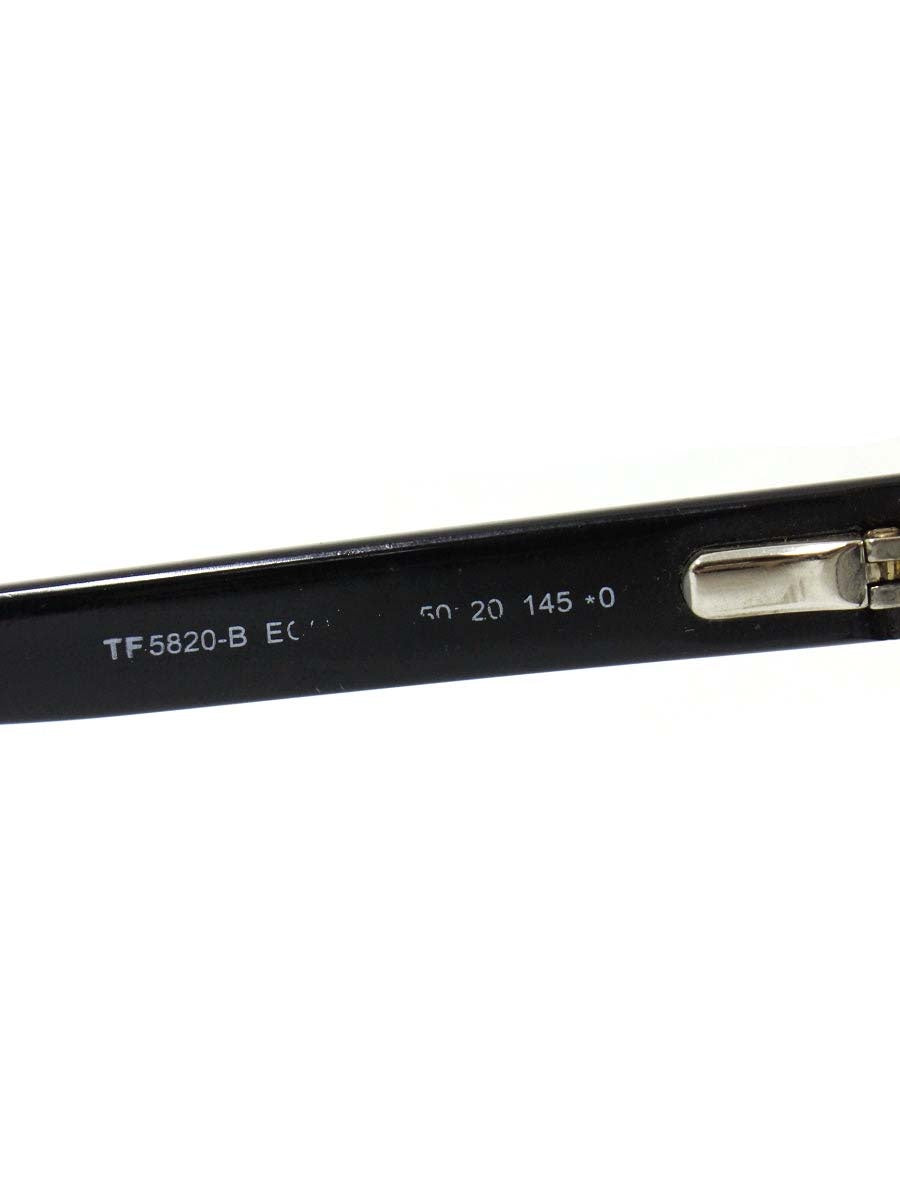 トムフォード TF5820-B メガネ ブラック セルフレーム フルリム ウェリントン ITSJYM436EDK