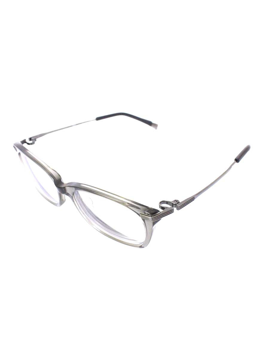 フォーナインズ NPM-25 メガネ グレー/アンティークシルバー コンビフレーム ITYH716O1QEO