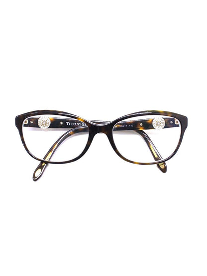ティファニー TF2127-B-F メガネ ブラウン/ティファニーブルー ラインストーン キーモチーフ ITRNLGD93BG8