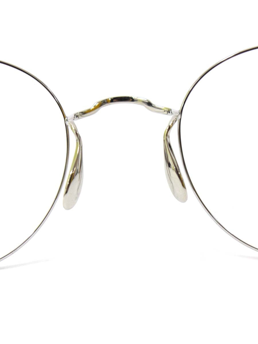 ayame（アヤメ） MANRAY 46 メガネ シルバー チタン IT4WSDZG9S46