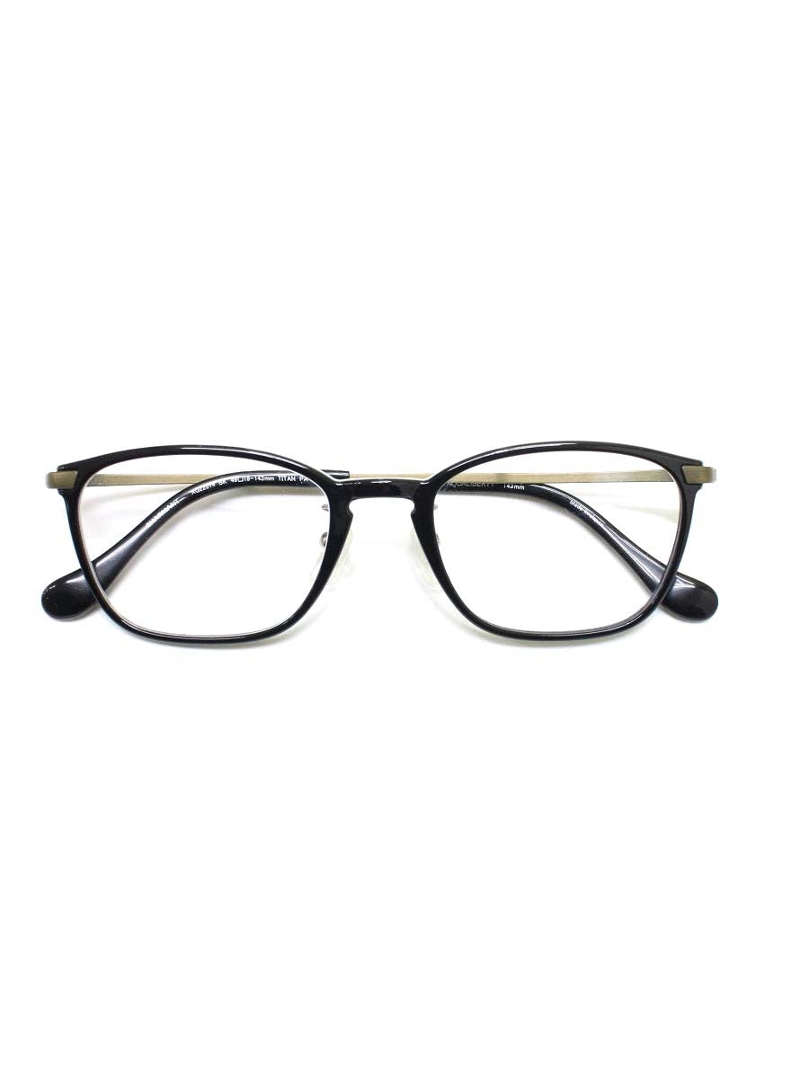 シャルマン アクアリバティ AQ22514 メガネ ブラック/アンティークゴールド チタン ウェリントン ITGA1RW5P8I0