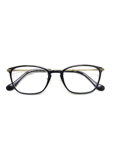 シャルマン アクアリバティ AQ22514 メガネ ブラック/アンティークゴールド チタン ウェリントン ITGA1RW5P8I0