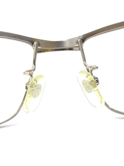 リドル R-128 メガネ シルバー 跳ね上げ式 チタンフレーム フルリム スクエア ITJHWXXANA8C