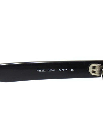 レイバン RB5222 メガネ ブラック セルフレーム フルリム ウェリントン ITREFLTIK7C0
